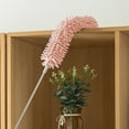 thumbnail image 1 of YIMWNYI 8.20 Ft Retractable Microfiber Duster, Extendable Ceiling & Furniture Dusting Tool with Electrostatic Adsorption, Non-Slip Handle, Washable & Reusable for Blinds, Fans, and Car Cleaning, 1 of 6
