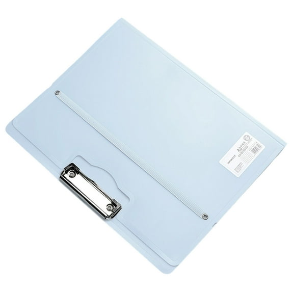 YIMWNYI A3 File Folder Plastic Document Holder with Clip, Durable Storage for Exam Papers, Office and Home Organization, Perfect for Reports and Large Materials, Easy to Use and Clean