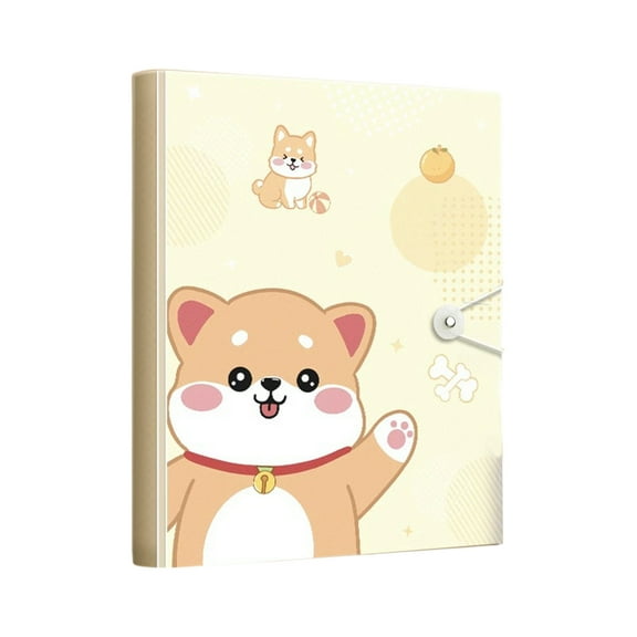 YIMWNYI A4 Transparent Insert Loose Leaf Folder, Document Storage, File Organizer, Waterproof and Dustproof, Ideal for Office and Home Use