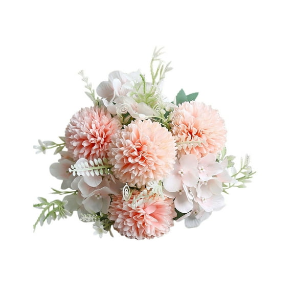 YIMWNYI Artificial Silk Peony Flowers Bouquet - Realistic Fake Flowers for Wedding, Bridal, Valentine's Day, and Home Decor