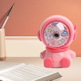 thumbnail image 1 of YIMWNYI Astronaut Pencil Sharpener, Hand Crank Sharpener, Automatic Lead Feeding, Durable Metal Blade, Non-Slip Base, Fun Design for Easy Pencil Sharpening, Unique Stationery Supplies, 1 of 6