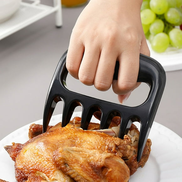 YIMWNYI Bear Claw Meat Shredder, Heat Resistant Meat Divider for Kitchen, Ergonomic Non-Slip Handle, Durable Food-Grade Plastic, Easy to Clean for BBQ, Roasted Meats and Cooked Foods