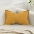 thumbnail image 1 of YIMWNYI Bow Pillow, Solid Color Sofa Cushion, Two-Purpose Lumbar Support, Decorative Home Accent, Comfortable and Washable Pillow, Eco-Friendly Fabric, 1 of 6