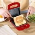 thumbnail image 1 of YIMWNYI Bread Maker - Toaster - Double Sided Heating Mini Breakfast Machine - Home Multifunctional Breakfast Machine - Sandwich Maker, 1 of 7
