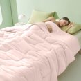 thumbnail image 1 of YIMWNYI Breathable Blanket Double-sided Ice Blanket, Soft Lightweight Cold Blanket, Ideal for Hot Sleepers, Washable Summer Comforter, Cool Technology, Mist-like Softness, Temperature Regulated, 1 of 6