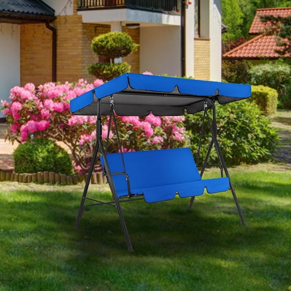YIMWNYI Canopy for Garden Swings, Seat Replacement, Large Size, Foldable, Durable 210D Polyester Taffeta Fabric Cover, Easy to Clean and Install, Weather Resistant Swing Seat Cushion