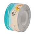 thumbnail image 1 of YIMWNYI Caulk Tape for Bathroom & Kitchen, Self-Adhesive Waterproof Sealing Strip for Tub, Toilet Bowl, Countertop & Sink, Multicolor 10.5ft, Easy Apply & Clean, 1 of 6