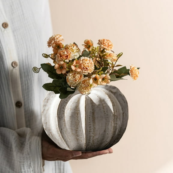 YIMWNYI Ceramic Vase Home Accessories Decorative Art Ornament, Unique Design, Multifunctional for Dried Flowers, Elegant Home Décor, Modern and Traditional Style, Perfect for Living Room and Office