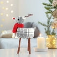 thumbnail image 1 of YIMWNYI Christmas Deer Doll Ornament, Holiday Decoration, Soft Knitted Design, Festive Home Decor, Unique Christmas Gift, Whimsical Deer Figurine, 1 of 6