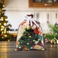 thumbnail image 1 of YIMWNYI Christmas Gift Drawstring Bags, Eco-Friendly Candy Bags for Holiday Gifts, Festive Party Decoration, Reusable Christmas Pouch for Presents and Treats, 1 of 6