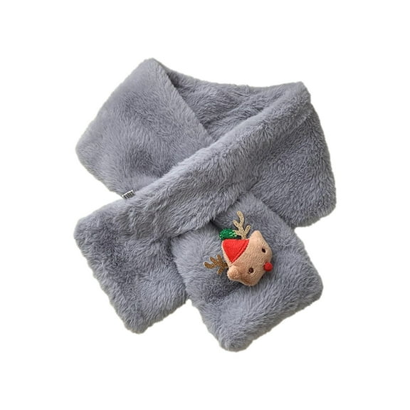 YIMWNYI Christmas Thickened Neck Scarf, Women's Winter Scarf, Warm Soft Neck Wrap, Fashion Accessory, Ideal Gift for Friends and Family, Cozy Cold Weather Scarf