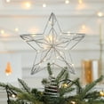 thumbnail image 1 of YIMWNYI Christmas Tree Star Top Decoration, Three Dimensional Five Pointed Star, LED Lighting Holiday Decor, Sturdy Metal Design, Festive Ambiance Christmas Decoration, 1 of 6