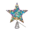 thumbnail image 1 of YIMWNYI Christmas Tree Top Star, Three-Dimensional Decoration, Iron Christmas Ornament, LED Lighted Holiday Decor, Festive Treetop Accent, Sturdy and Elegant Design, 1 of 6