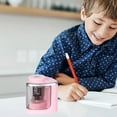 thumbnail image 1 of YIMWNYI Compact Pencil Sharpener, Portable Battery-Powered Pencil Sharpener with Replacement Head, Lightweight and Efficient, Perfect for Office, and Home Use, 1 of 6