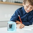 thumbnail image 1 of YIMWNYI Compact Pencil Sharpener, Portable Battery-Powered Pencil Sharpener with Replacement Head, Lightweight and Efficient, Perfect for Office, and Home Use, 1 of 6