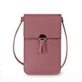 thumbnail image 1 of YIMWNYI DGS Women's Touchscreen Phone Crossbody Bag, Mini Leather Shoulder Handbag with Credit Card Slots, 1 of 2