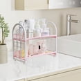 thumbnail image 1 of YIMWNYI Desktop Storage Rack Organizer, Kitchen and Bathroom Storage Holder, Spice Rack and Cosmetic Stationery Organizer, Versatile Display Shelf for Home and Office Solutions, 1 of 6