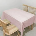 thumbnail image 1 of YIMWNYI Disposable Tablecloth, Plastic Party Table Cover, Waterproof and Oilproof Tablecloth, Easy Clean Disposable Tableware, Perfect for Birthdays, Desserts, and Everyday Use, 1 of 6