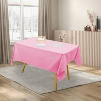 YIMWNYI Disposable Tablecloth Solid Color Party No Wash Table Cover for Events, Picnics, Convenient and Practical Table Decoration, Stain Resistant, Easy Clean