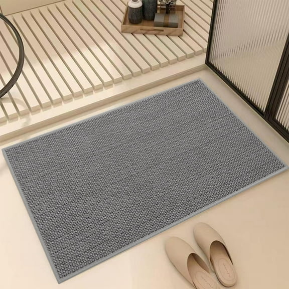 YIMWNYI Door Mat Indoor Entryway Rug, Non-Slip, Machine Washable, Absorbent Rubber Mat for Home, Garden, Hallway, Pet Friendly, Durable Doormat