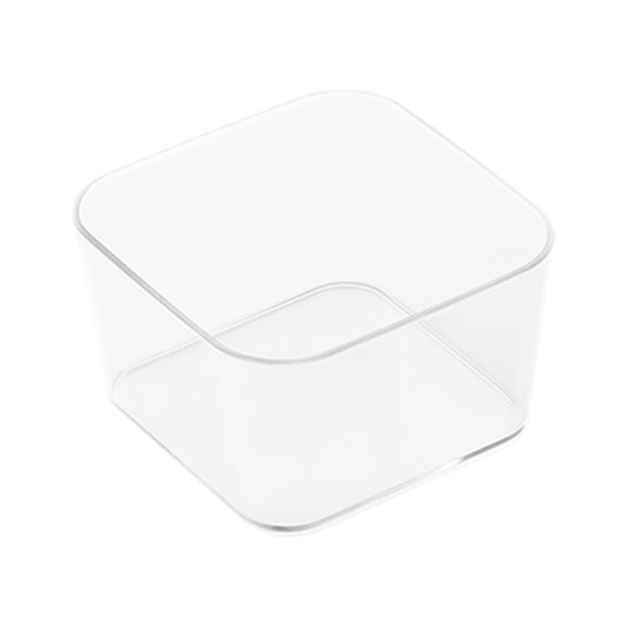 YIMWNYI Drawer Organizer Set, Plastic Storage Bins with Compartments, Stackable Desk Organizer for Office Home, Clear Modular Drawer Dividers, Small Parts Container for Utensils Jewelry