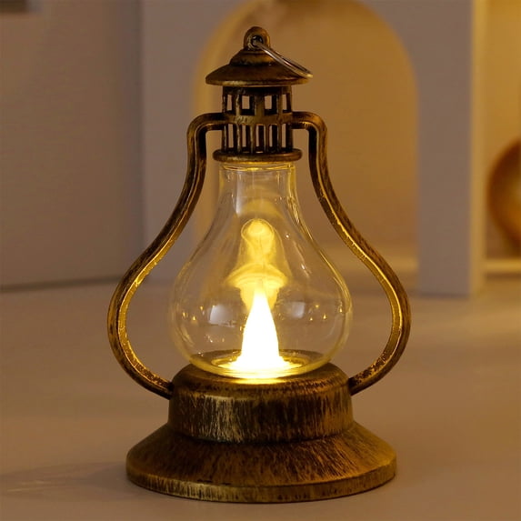 YIMWNYI Electronic Candle Ambient Light, Flameless Light for Home Decor, Versatile Night Light, Safe Decorative Oil Lamp for Christmas and Holidays, Warm LED Flickering Candle Simulation