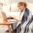 thumbnail image 1 of YIMWNYI Extra Thick Flannel Fleece Blanket, Warm Cozy Throw Blanket, Soft Microfiber Blanket for Couch Bed, Lightweight and Durable, Ideal for All Seasons, Shrink and Fade Resistant, 1 of 8