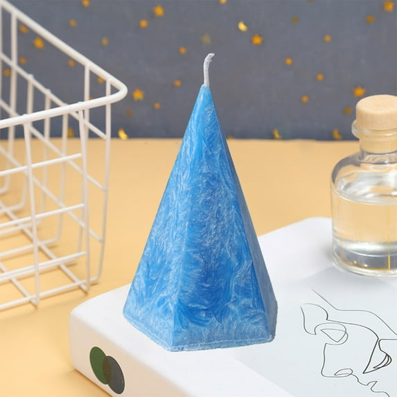 YIMWNYI Geometric Scented Candle, Unique Decorative Candle for Wedding, Holiday, Party, Home & Office, Wax Candle