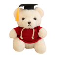thumbnail image 1 of YIMWNYI Graduation Teddy Bear with Doctoral Cap and Gown, Cute Plush Graduation Toy, Soft and Comfortable Graduation Gift, Ideal for Graduation Season, Birthday, and Academic Celebrations, 1 of 6