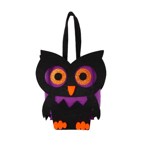 YIMWNYI Halloween Bag Classic Style Handbag, Trick or Treat Candy Bag, Decorative Tote for Halloween Parties, Spacious Design for Treats Collection, Festive Treat Holder