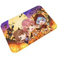 YIMWNYI Halloween Bathroom Mat, High Absorption, Nonslip, Stain
