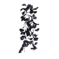 thumbnail image 1 of YIMWNYI Halloween Black Vines, Artificial Maple Leaf Vines, Decorative Artificial Green Plant, Indoor Outdoor Holiday Decoration, Perfect for Home Decor, Halloween Party, Mysterious Atmosphere, 1 of 6