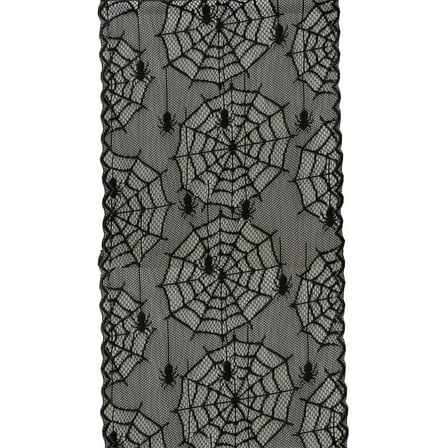 YIMWNYI Halloween Table Flag, Decorative Blanket, Creepy Spider Webs, Pumpkin Patterns, Multi-functional Holiday Decoration, Home Kitchen Table Decor