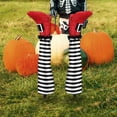thumbnail image 1 of YIMWNYI Halloween Witch Leg Decorations, 2 Pack Prosthetic Yard Stakes, Outdoor Indoor Halloween Garden Decor, Spooky Patio, Porch, Lawn, Party, Haunted House, Scary Scene Accessories, 1 of 5