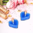 thumbnail image 1 of YIMWNYI Heart-Shaped 9 PVC Scented Candles - Romantic Tanabata Birthday Love Dinner Candle Set, 4x4x1.5cm, Multi-Color Wax for Home Decor and Special Occasions, 1 of 6
