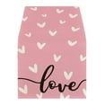 thumbnail image 1 of YIMWNYI Heart Table Flag – Colorful Valentine’s Day Table Runner for Dining, Wedding, Anniversary, Living Room, and Coffee Table Decoration (4 Sizes Available), 1 of 6