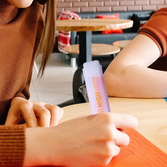 YIMWNYI Highlighter Pen Quickly Drying Broad Tip Colorful Marking Pens for Office, Home Use, Ideal for Journaling, Scrapbooking, DIY Crafts, Emphasizing Important Text and Notes