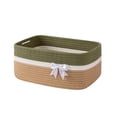 thumbnail image 1 of YIMWNYI Holiday Gift Storage Basket, Woven Storage Bin, Breathable Material, Versatile Organizer, Suitable for Home Décor, Lightweight and Durable, 1 of 6