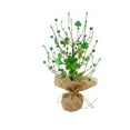 thumbnail image 1 of YIMWNYI Irish Festival Green Berry Decoration – Simulated Leaf Grass Tree Pendant, St. Patrick's Day Tabletop Decor, Flexible Branch Holiday Ornament, 1 of 5