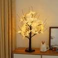 thumbnail image 1 of YIMWNYI LED Small Tree Lights, Christmas & Thanksgiving Decoration, Battery-Powered Glowing Tree for Indoor Party & Event, Warm White Light, Maple Leaf & Birch Tree, Holiday Landscape Lights, 1 of 6