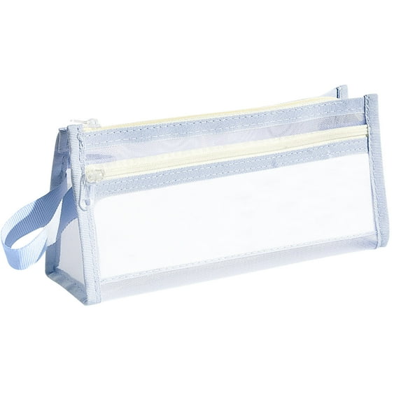 YIMWNYI Large Capacity Mesh Pencil Case, Durable and Stylish Pencil Bag for Pens, Pencils, Markers & More, Easy Access and Visibility, Perfect for Daily Use, Art & Office Supplies, Travel-Friendly