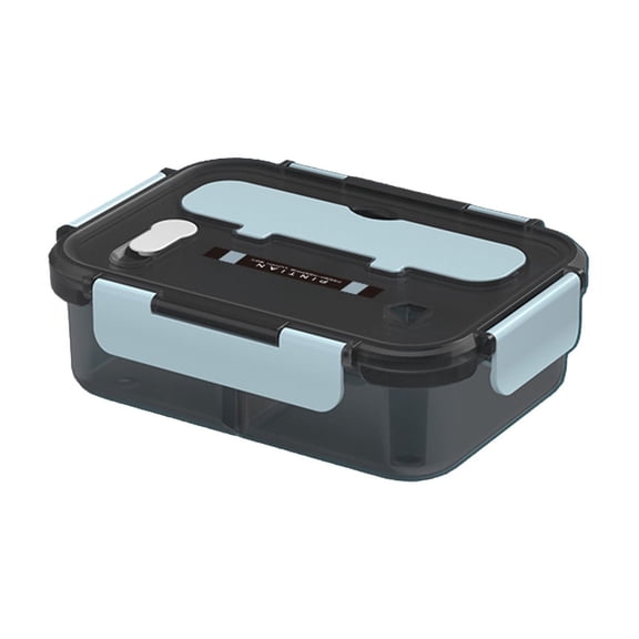 YIMWNYI Leak Proof Heat Resistant Lunch Box, Microwave and Freezer Safe, Separate Compartments for Food Storage, 1500ml Capacity, Lightweight and Portable, Easy to Clean, Airtight Sealed Lid