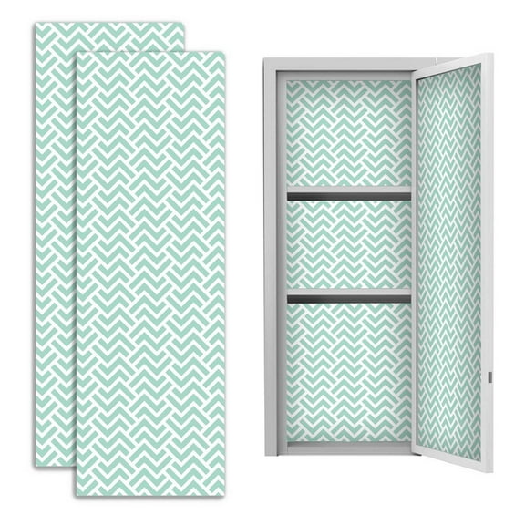 YIMWNYI Magnetic Locker Decorative Stickers, PVC Material, Customizable Size, Easy to Install, Removable, Reusable, Scratch and Dirt Resistant - 2 Pieces Set