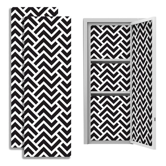 YIMWNYI Magnetic Locker Decorative Stickers, PVC Material, Customizable Size, Easy Installation, Reusable, Scratch & Dirt Protection, Set of 2 Stickers for Locker and Storage