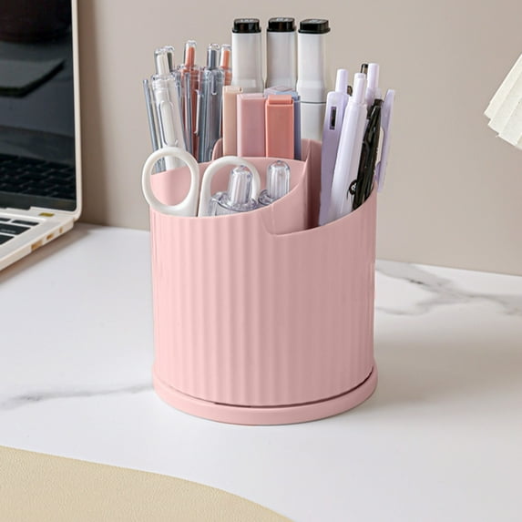 YIMWNYI Makeup Storage Box, Transparent Drawer Style Cosmetics Organizer, Rotatable Lipstick Organizer with Multi-Compartment Design, Plastic Vanity Storage Box for Desk and Countertop