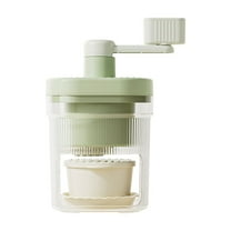 YIMWNYI Manual Shaved Ice Machine, Portable Ice Shaver, Hand Crank Ice Maker, Easy to Use Ice Crusher, DIY Snow Cone Maker, Safe Food-Grade Materials, Ideal for Family Gatherings, Fun Summer Treats