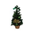 thumbnail image 1 of YIMWNYI Mini Artificial Christmas Tree Set, Tabletop Christmas Decoration, Festive Home Decor, Winter Village Ornament, Desktop Xmas Tree for Party and Gathering Decorations, 1 of 6