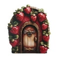 thumbnail image 1 of YIMWNYI Miniature Fairy Door, Whimsical Garden Kit for Outdoor & Indoor, Hand-Painted Wooden Door Decor for Trees, Stumps, Patio & Yard - Enchanting Gift Idea, 1 of 7
