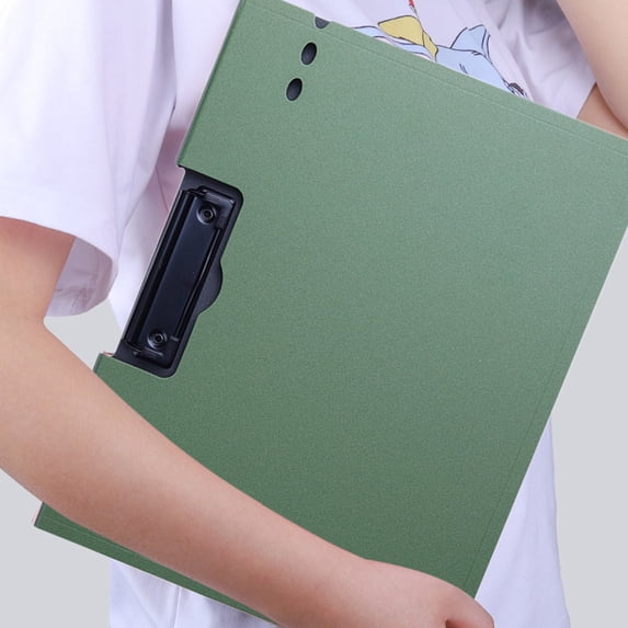 YIMWNYI Multi-Functional A4 Plastic Folder with Exam Organizer Clipboard and Office Document Folder, Sturdy Plastic File Storage, Vertical Design, Eco-Friendly