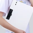 thumbnail image 1 of YIMWNYI Multi-Functional A4 Plastic Folder with Exam Organizer Clipboard and Office Document Folder, Sturdy Plastic File Storage, Vertical Design, Eco-Friendly, 1 of 8